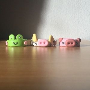 Handmade polymer clay cute ANIMALS set